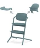 Cybex, Spisestol, Lemo Chair, 3i1 Pakke – Stone Blue