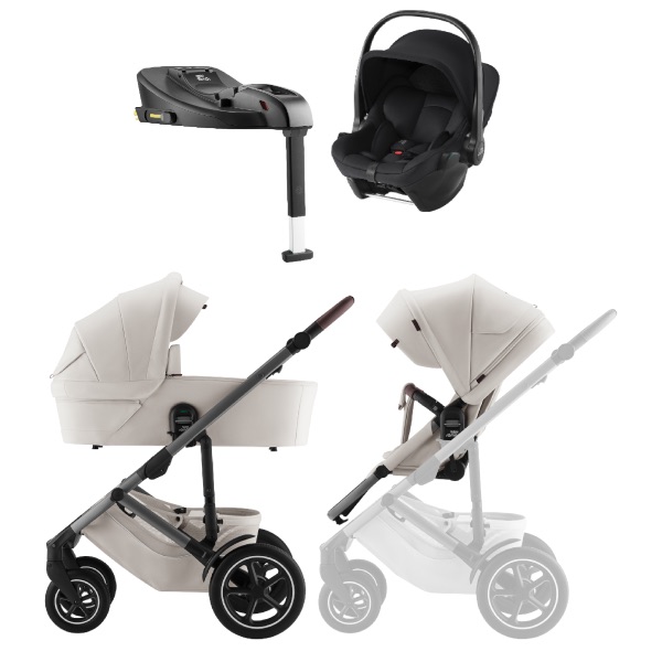Britax, Smile 5Z Duo inkl. Core og Base - Soft Taupe