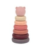 Nattou, Stabletårn, Silikon – Pink