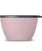 Swell, Salatbolle m/Lokk & Dipskål, 1900 ml – Pink Topaz