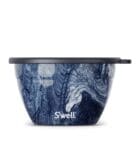 Swell, Salatbolle m/Lokk & Dipskål, 1900 ml – Azurite Marble