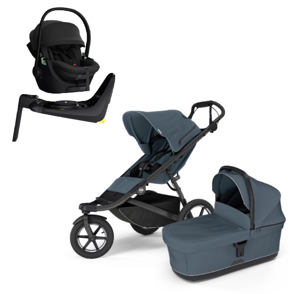 Thule, Barnevogn, Urban Glide 3 inkl. Maple & Alfi Base - Dark Slate