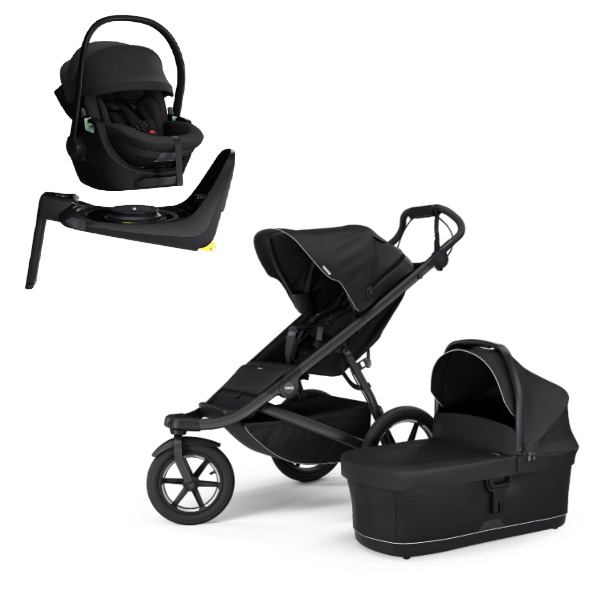 Thule, Barnevogn, Urban Glide 3 inkl. Maple & Alfi Base - Black
