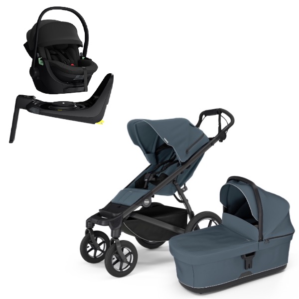 Thule, Barnevogn, Urban Glide 4-Wheel inkl. Maple & Alfi Base – Dark Slate