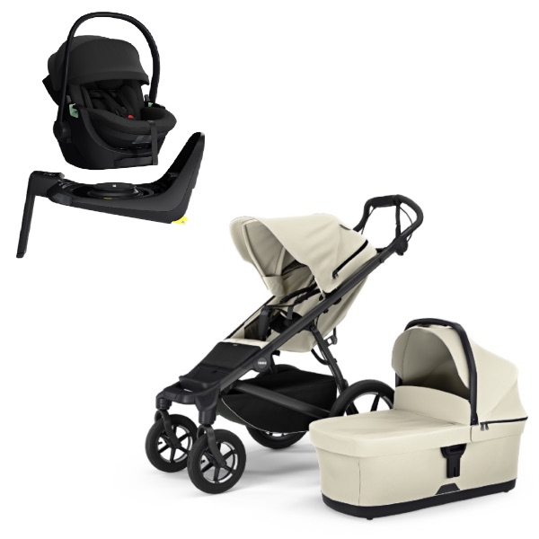 Thule, Barnevogn, Urban Glide 4-Wheel inkl. Maple & Alfi Base – Soft Beige