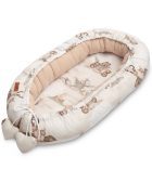 Sensillo, Muslin Babynest – Brown Forest