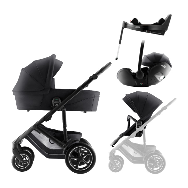 Britax, Smile 5Z inkl. Baby-Safe Pro & Base, Style - Carbon Black