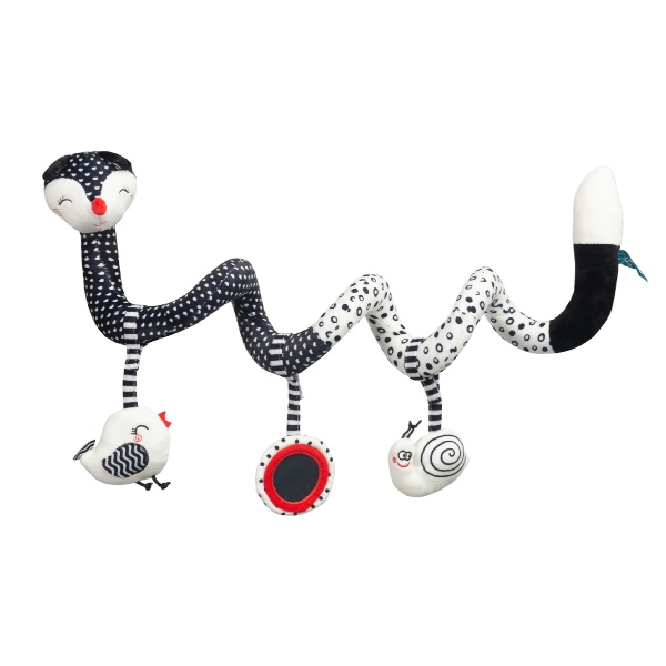 Sensillo, Spiralleke, Black & White - Spring Fox