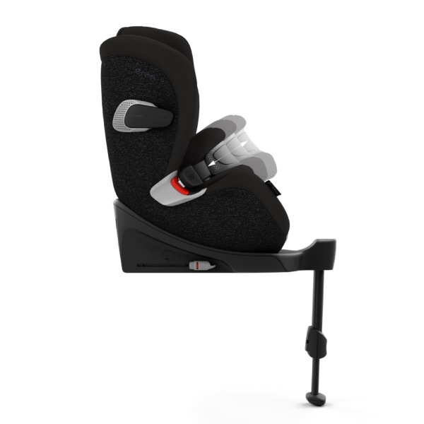 Cybex, Bilstol, Anoris T2 i-Size - Sepia Black