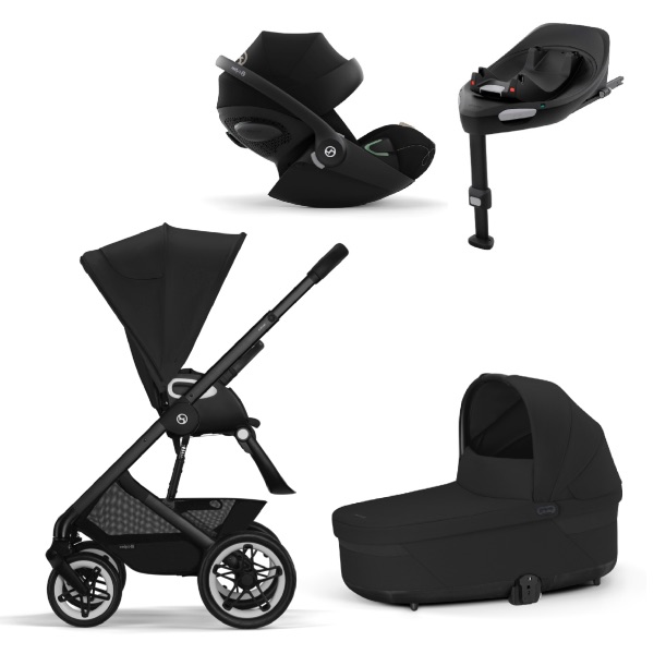 Cybex, Talos S Lux Duo inkl. Cloud G & Base G - Moon Black