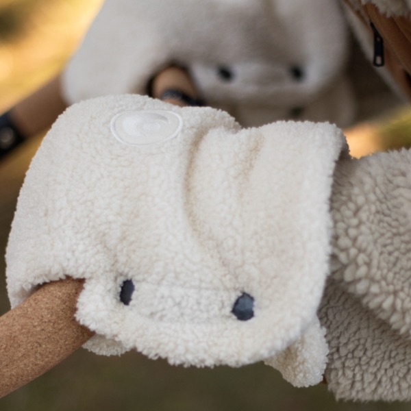 Easygrow, Håndmuffer, Teddy - Sand