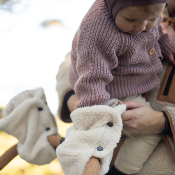 Easygrow, Håndmuffer, Teddy - Sand