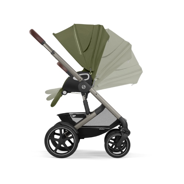 Cybex, Barnevogn, Talos S Lux Duo, 2025 - Moss Green
