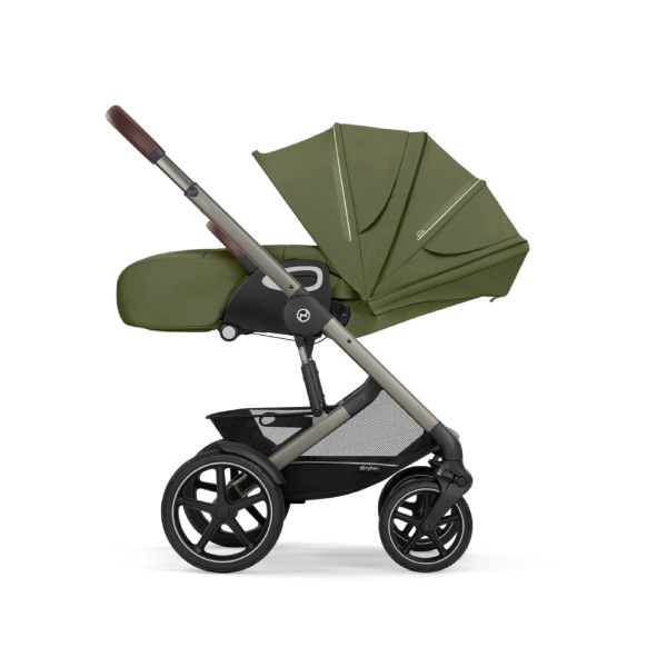 Cybex, Barnevogn, Talos S Lux Duo, 2025 - Moss Green