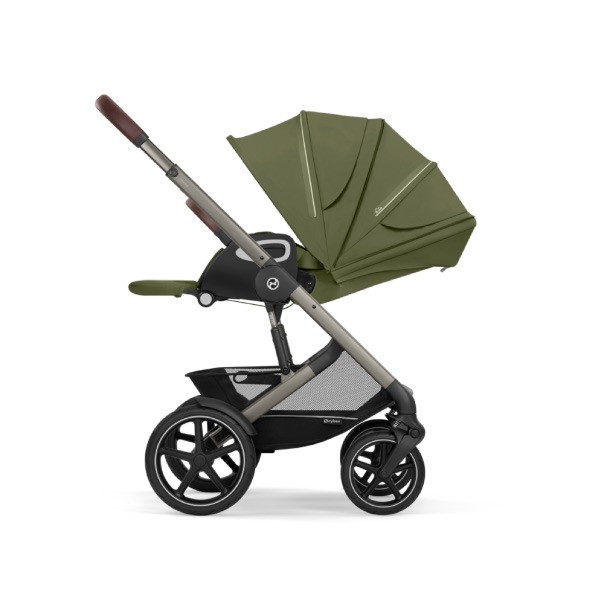 Cybex, Barnevogn, Talos S Lux Duo, 2025 - Moss Green