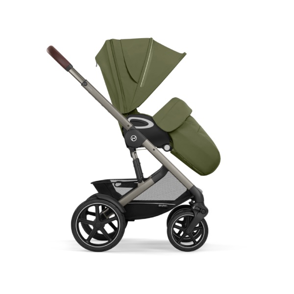 Cybex, Barnevogn, Talos S Lux Duo, 2025 - Moss Green