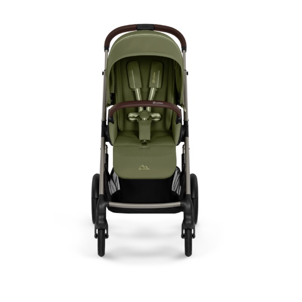 Cybex, Barnevogn, Talos S Lux Duo, 2025 - Moss Green
