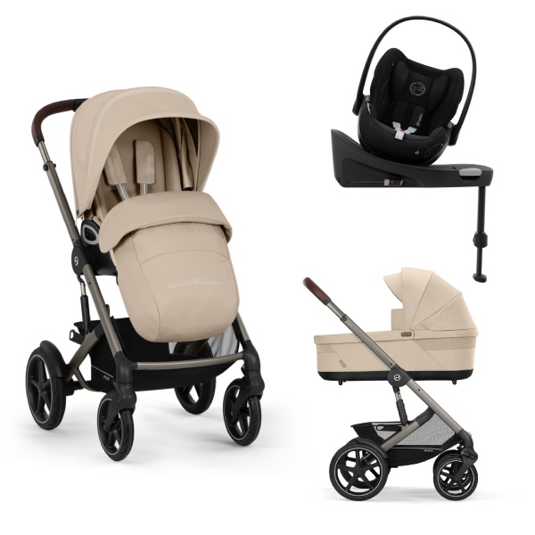 Cybex, Talos S Lux Duo inkl Cloud G & Base G, 2025 - Almond Beige