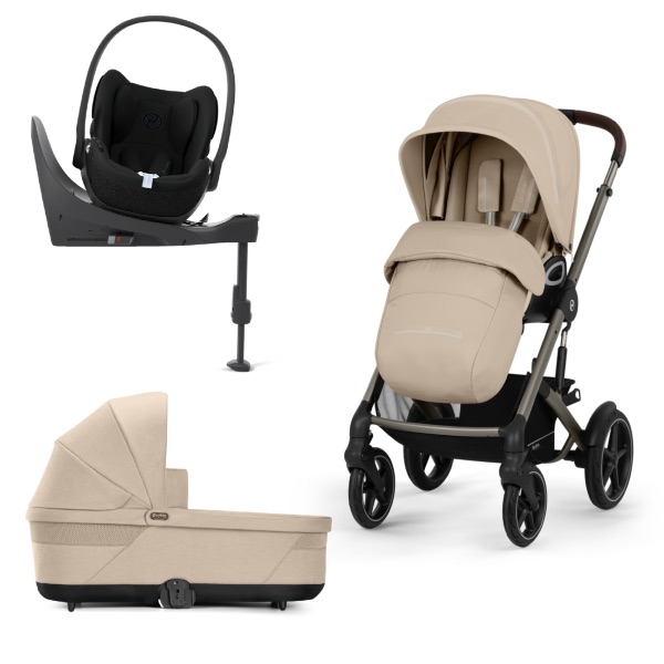 Cybex, Talos S Lux Duo inkl Cloud T & Base T, 2025 - Almond Beige