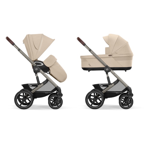 Cybex, Barnevogn, Talos S Lux Duo, 2025 - Almond Beige