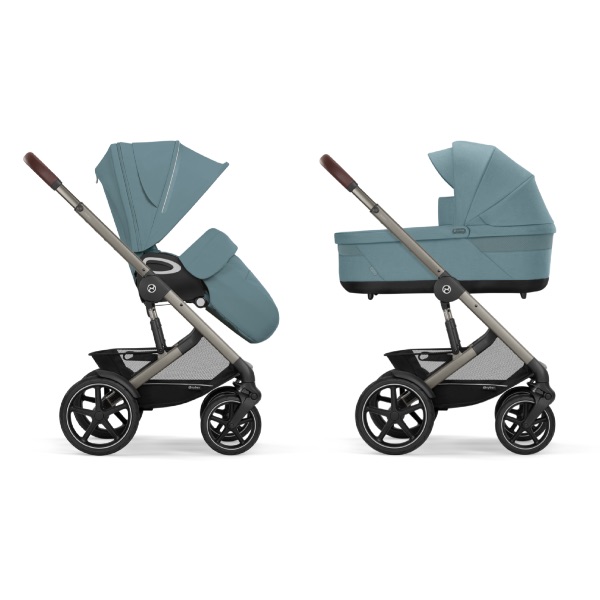 Cybex, Barnevogn, Talos S Lux Duo, 2025 - Stormy Blue