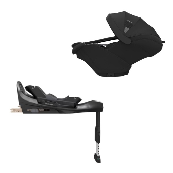 Maxi-Cosi, Coral Slide Pro inkl. FamilyFix Slide Pro - Black Onyx