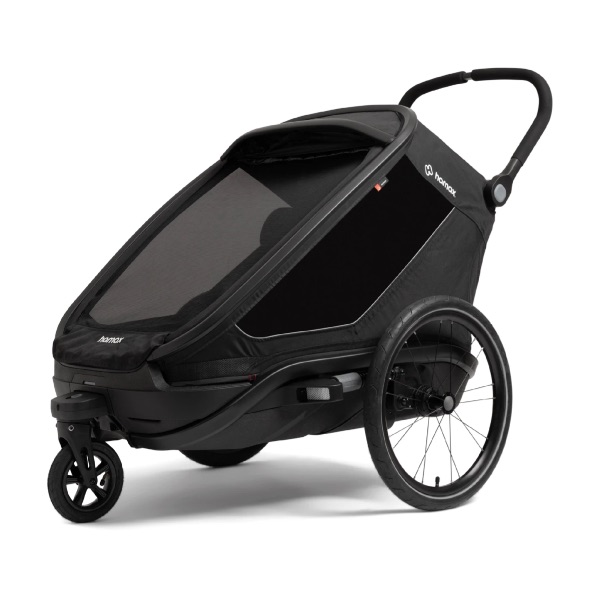 Hamax, Sykkelvogn, Outback Next, 2 Seats - Black