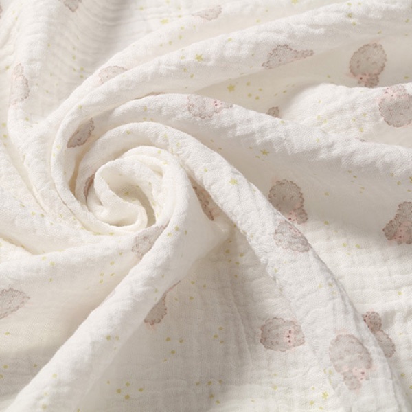 Babyono, Musselinkluter / Gulpekluter, 3 pk – Beige Sheep