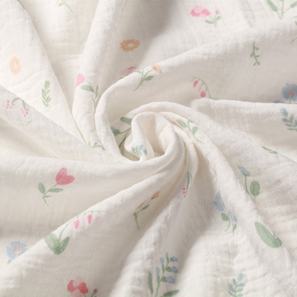 Babyono, Musselinkluter / Gulpekluter, 3 pk – Pink Wildflower