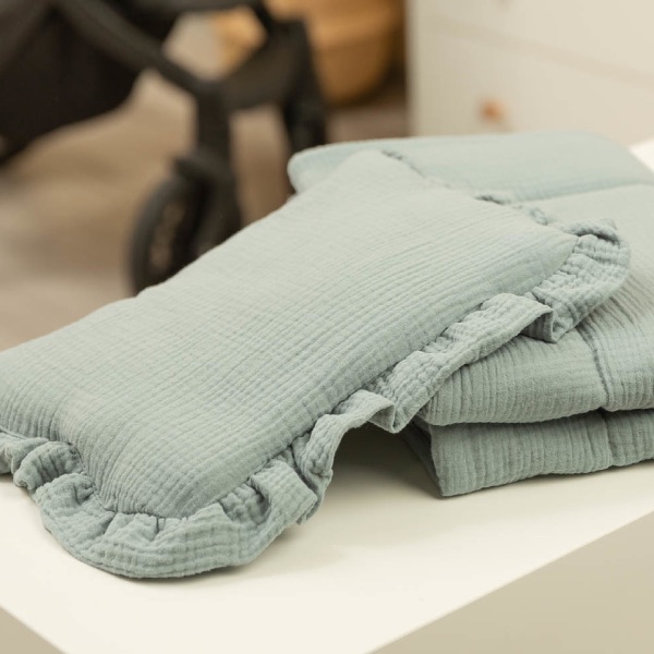 Sensillo, Sengesett Vogn/Vugge - Khaki